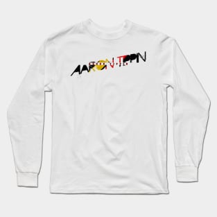 vintage typo Aaron Tippin Long Sleeve T-Shirt